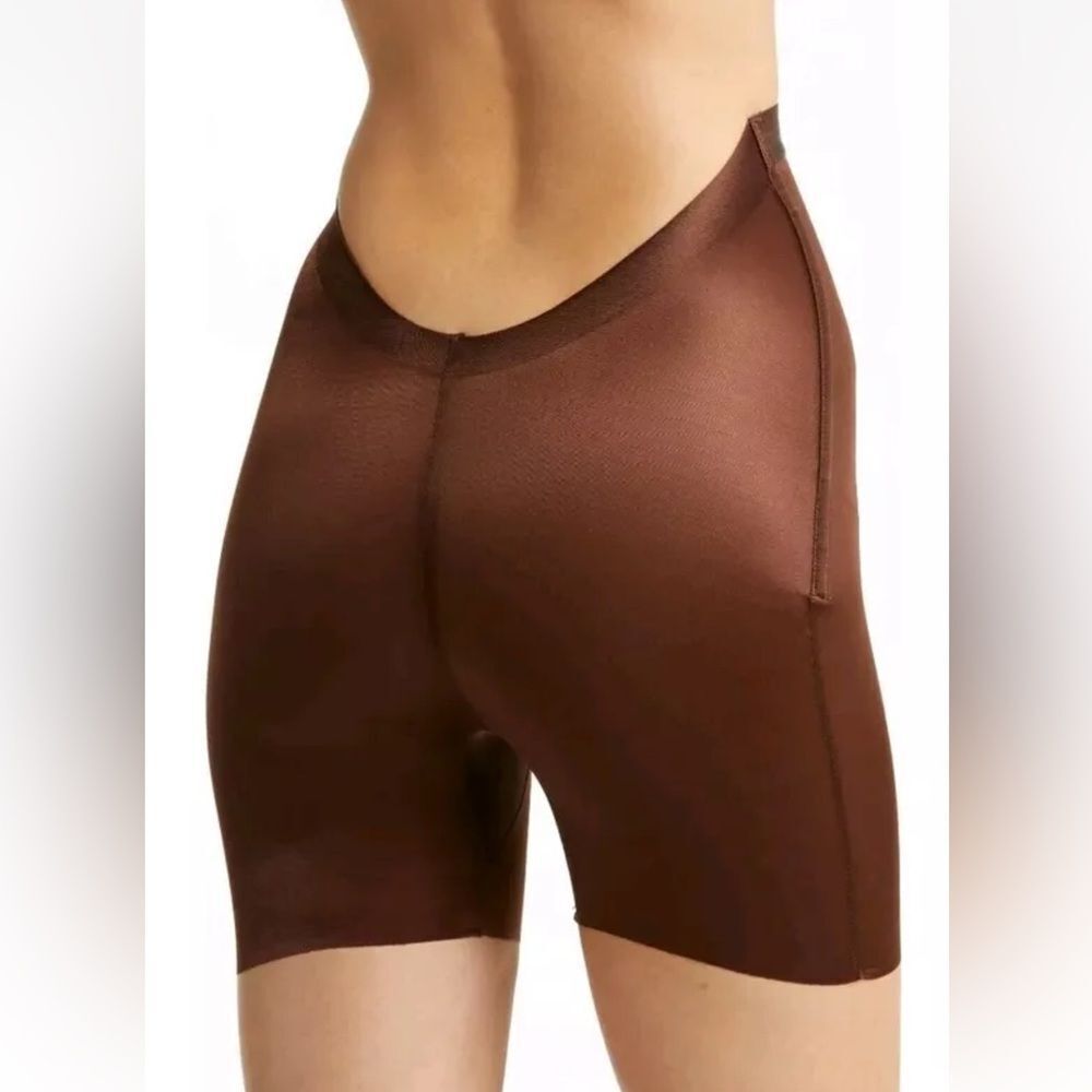 NEW SKIMS Cocoa Barely There Shapewear Low Back Shorts Size 4X